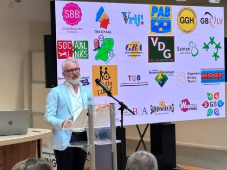 John Bijl tijdens de Jan van Zanenlezing 2025