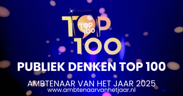 Banner ambtenaar van het Jaar 2025