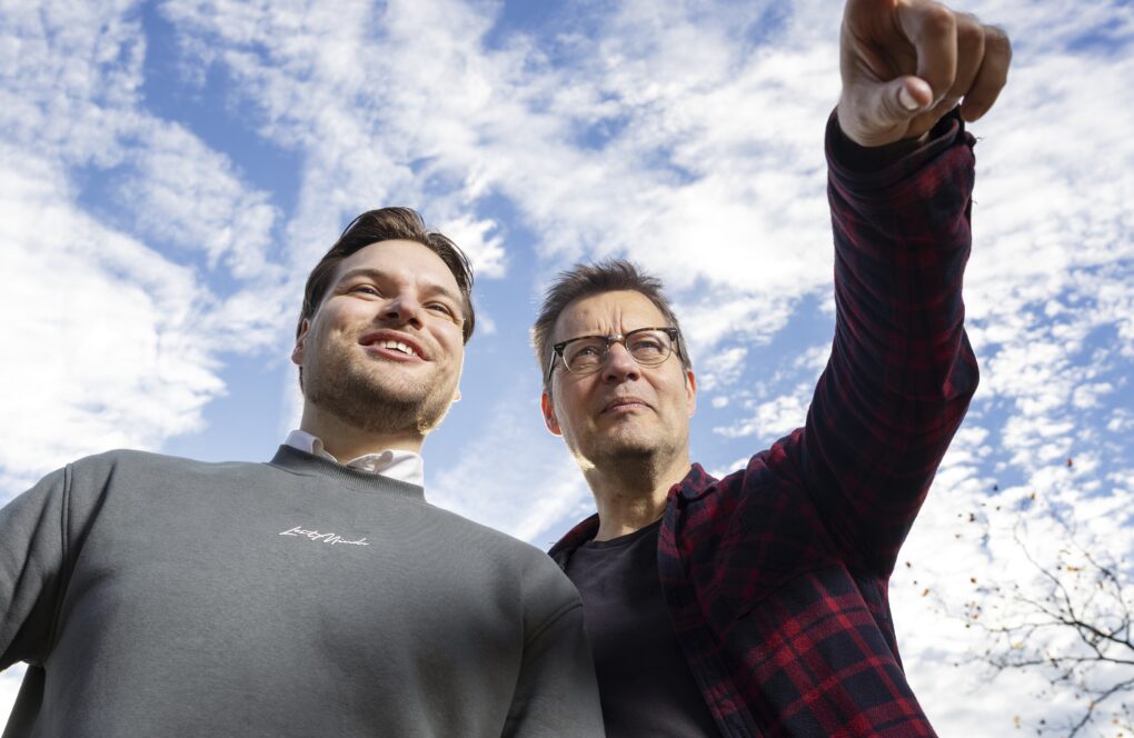 Jornt van Zuijlen en Alan Tinkhof