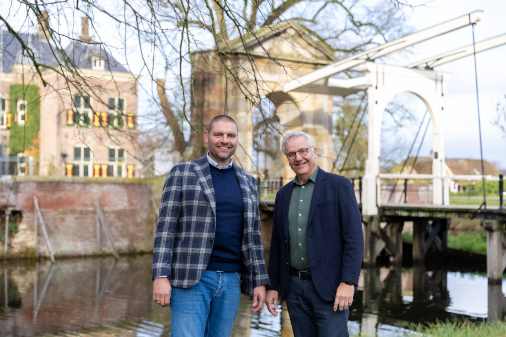 Maurits Sanders (l.) en Ronald Pieters